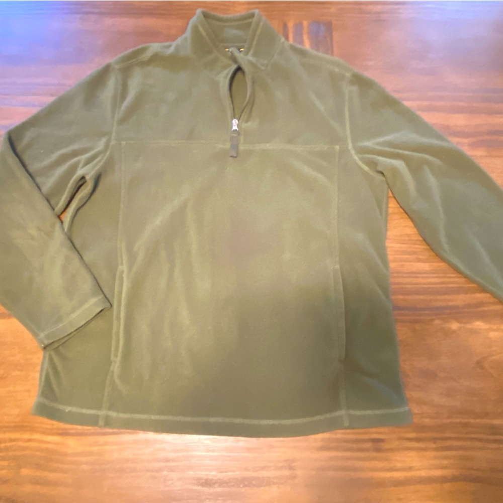 Club Room men’s fleece pullover L